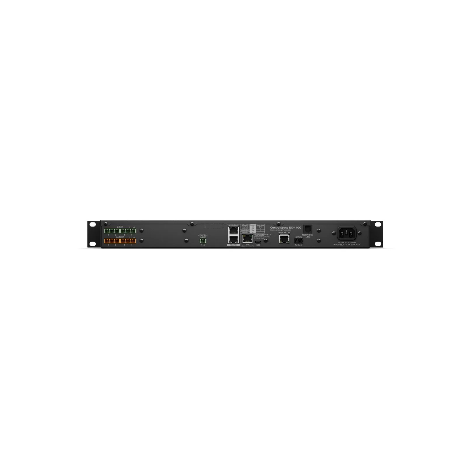 Bose EX-440C — rear panel